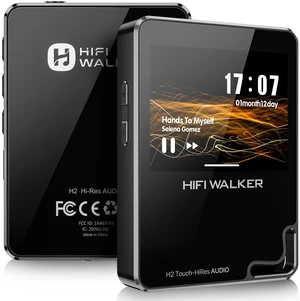 H2 Touch Hi-Res MP3 Player with Bluetooth, 2.4" HD Touchscreen, Lossless DSD FLAC Music Player, 64GB Memory Card Included, Supports up to 512GB H2 Touch Hi-Res MP3 Player with Bluetooth, 2.4" HD Touchscreen, Lossless DSD FLAC Music Player, 64GB Memory Card Included, Supports up to 512GB