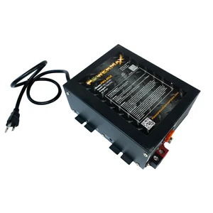 PM3-45 Power Supply, AC to DC Converter 110/120 VAC to DC 0-12 Volt 45Amp, Battery Charger with 3 Stage Smart Charging Mode, Built-in Cooling Fan and LED Indicator Light, Lithium Compatible PM3-45 Power Supply, AC to DC Converter 110/120 VAC to DC 0-12 Volt 45Amp, Battery Charger with 3 Stage Smart Charging Mode, Built-in Cooling Fan and LED Indicator Light, Lithium Compatible