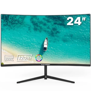 24 inch Curved Monitor 120Hz 1ms, Computer Gaming Monitor FHD 1920×1080P,3000:1 Contrast Ratio, with FreeSync & Eye-Care Technology, HDMI×1,VGA×1 for Gaming Home Office,Wall Mount Install 24 inch Curved Monitor 120Hz 1ms, Computer Gaming Monitor FHD 1920×1080P,3000:1 Contrast Ratio, with FreeSync & Eye-Care Technology, HDMI×1,VGA×1 for Gaming Home Office,Wall Mount Install