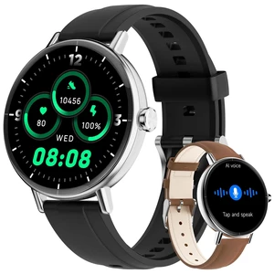 Smart Watch for Men Women,1.57" 43mm HD Scree,BT Calling,2 Straps Compatible for iPhone/Android,Fitness Tracker with Heart Rate/SpO2/Sleep Monitor,IP68 Waterproof,110+ Sport Mode Smart Watch for Men Women,1.57" 43mm HD Scree,BT Calling,2 Straps Compatible for iPhone/Android,Fitness Tracker with Heart Rate/SpO2/Sleep Monitor,IP68 Waterproof,110+ Sport Mode
