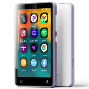 G1 Kids MP3 Player with Bluetooth, WiFi, 16GB Android MP4 Player, 4-Inch Full Touch Screen, Supports Spotify, Pandora, Tidal, Deezer, Amazon Music (Purple) G1 Kids MP3 Player with Bluetooth, WiFi, 16GB Android MP4 Player, 4-Inch Full Touch Screen, Supports Spotify, Pandora, Tidal, Deezer, Amazon Music (Purple)