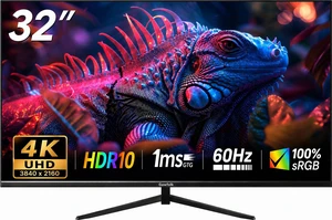 32 Inch 4K UHD (3840 x 2160) Monitor, PC Monitor 60Hz, Computer Monitor, HDR 10, DP HDMI VESA 32 Inch 4K UHD (3840 x 2160) Monitor, PC Monitor 60Hz, Computer Monitor, HDR 10, DP HDMI VESA