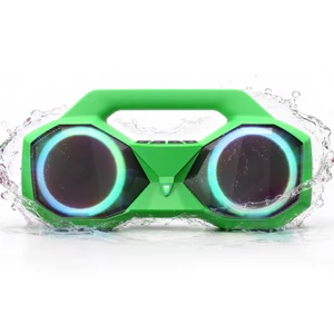 Bluetooth Speaker Outdoor Loud: 80W(Peak) with Bass, Portable Wireless Speaker with IPX7 Waterproof, 20H Playtime, RGB Lights, TWS for Outside, Beach, Work (Green) Bluetooth Speaker Outdoor Loud: 80W(Peak) with Bass, Portable Wireless Speaker with IPX7 Waterproof, 20H Playtime, RGB Lights, TWS for Outside, Beach, Work (Green)