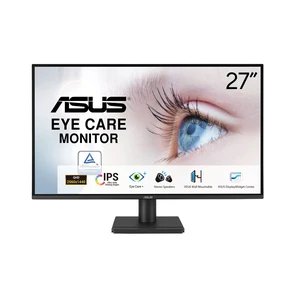 27 1440P Eye Care Monitor (VA27AQ) - IPS, QHD (2560 x 1440), 99% sRGB, Frameless, HDMI, DisplayPort, VGA, 1ms, Speakers, Low Blue Light, Flicker Free, VESA Wall Mountable 27 1440P Eye Care Monitor (VA27AQ) - IPS, QHD (2560 x 1440), 99% sRGB, Frameless, HDMI, DisplayPort, VGA, 1ms, Speakers, Low Blue Light, Flicker Free, VESA Wall Mountable