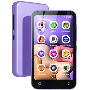 80GB Kids MP3 Player with Bluetooth, Parental Controls, Pre-Installed Spotify, Audible, 4" MP4 Player (Purple) 80GB Kids MP3 Player with Bluetooth, Parental Controls, Pre-Installed Spotify, Audible, 4" MP4 Player (Purple)