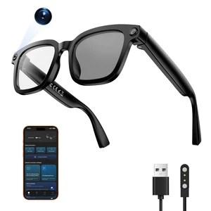 XO AI Smart Glasses,HD 1080P Camera Glasses with Video Recording & Photo Taking, Language Real-Time Translation Glasses and Color-Change Lens Perfect for Travel, Business XO AI Smart Glasses,HD 1080P Camera Glasses with Video Recording & Photo Taking, Language Real-Time Translation Glasses and Color-Change Lens Perfect for Travel, Business