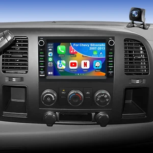 5GWifi Car Radio for GMC Sierra Chevy Silverado 1500/2500/3500 2007-2013, Acadia 2007-2012, Tahoe Yukon 2007-2014, Savana Equinox 7inch Stereo Touch Screen Carplay Android Auto GPS Camera 5GWifi Car Radio for GMC Sierra Chevy Silverado 1500/2500/3500 2007-2013, Acadia 2007-2012, Tahoe Yukon 2007-2014, Savana Equinox 7inch Stereo Touch Screen Carplay Android Auto GPS Camera
