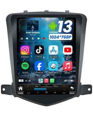 Upgrade Car Stereo for Chevrolet Chevy Cruze 2009-2015: Wireless Carplay Andriod Auto HD IPS Touchscreen Head Unit Radio Backup Camera GPS SWC 5G WiFi FM Upgrade Car Stereo for Chevrolet Chevy Cruze 2009-2015: Wireless Carplay Andriod Auto HD IPS Touchscreen Head Unit Radio Backup Camera GPS SWC 5G WiFi FM