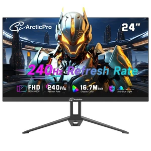 Monitor 24inch Gaming Monitor 240Hz, FHD 1080p, 2ms Response Time, Adaptive sync, 3000:1 Contrast, PC Monitor, 3-Sided Frameless, Ultra Slim, 120% sRGB, Bluelight Filter, HDMI & DP Ports Monitor 24inch Gaming Monitor 240Hz, FHD 1080p, 2ms Response Time, Adaptive sync, 3000:1 Contrast, PC Monitor, 3-Sided Frameless, Ultra Slim, 120% sRGB, Bluelight Filter, HDMI & DP Ports