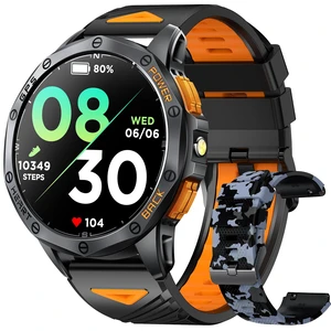 Military Smart Watches Built-in GPS, 170+ Sport Modes for Men with Flashlight, Smartwatch for Android Phones and iPhone, 1.43" AMOLED Screen Bluetooth Call Compass Altimeter (Black & Camo (2 Bands)) Military Smart Watches Built-in GPS, 170+ Sport Modes for Men with Flashlight, Smartwatch for Android Phones and iPhone, 1.43" AMOLED Screen Bluetooth Call Compass Altimeter (Black & Camo (2 Bands))