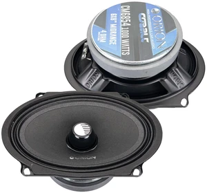 Cobalt CM6854 High Efficiency 5x7 / 6x8 Mid-Range Bullet Loudspeakers, 1000W Max Power, 250W RMS, 4 Ohm, 1.5" Voice Coil - Pro Car Audio Stereo, Midrange Speakers (Pair) Cobalt CM6854 High Efficiency 5x7 / 6x8 Mid-Range Bullet Loudspeakers, 1000W Max Power, 250W RMS, 4 Ohm, 1.5" Voice Coil - Pro Car Audio Stereo, Midrange Speakers (Pair)