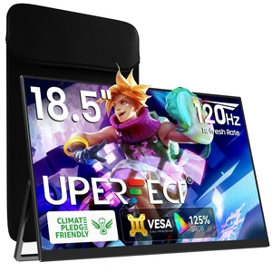 Portable Monitor 18.5 inch 120HZ 125% sRGB 1080P w/VESA & Stand, Large Portable Monitor FreeSync IPS HDR Gaming Display, HDMI USB C Travel Second Screen for Laptop MacBook Portable Monitor 18.5 inch 120HZ 125% sRGB 1080P w/VESA & Stand, Large Portable Monitor FreeSync IPS HDR Gaming Display, HDMI USB C Travel Second Screen for Laptop MacBook