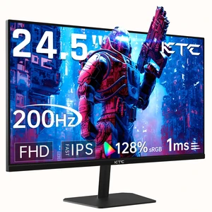 24.5 Inch Gaming Monitor, 180Hz (Up to 200Hz) Monitor FHD, Fast IPS 1080P 1ms, 128% sRGB HDR10, Adaptive Sync, HDMI DP, VESA Tilt Adjustable for Xbox PS5 Switch, H25T7 24.5 Inch Gaming Monitor, 180Hz (Up to 200Hz) Monitor FHD, Fast IPS 1080P 1ms, 128% sRGB HDR10, Adaptive Sync, HDMI DP, VESA Tilt Adjustable for Xbox PS5 Switch, H25T7