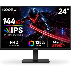 24 Inch Gaming Monitor 144Hz Full HD 1920 x 1080p IPS Ultra-Slim Display with HDMI VGA, Adaptive Sync, 99% SRGB, VESA 100x100mm, Eye Care, Tilt, HDMI 2.0, Black, E2411K 24 Inch Gaming Monitor 144Hz Full HD 1920 x 1080p IPS Ultra-Slim Display with HDMI VGA, Adaptive Sync, 99% SRGB, VESA 100x100mm, Eye Care, Tilt, HDMI 2.0, Black, E2411K