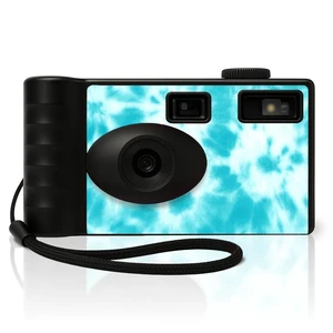Screen Free Digital Camera Four Built in Filters Rechargeable, 8mp, Lightweight, Focus-Free, Auto-Flash, Easy-to-Use, Reusable, Retro Film-Style Photos (Blue Tie Dye) Screen Free Digital Camera Four Built in Filters Rechargeable, 8mp, Lightweight, Focus-Free, Auto-Flash, Easy-to-Use, Reusable, Retro Film-Style Photos (Blue Tie Dye)