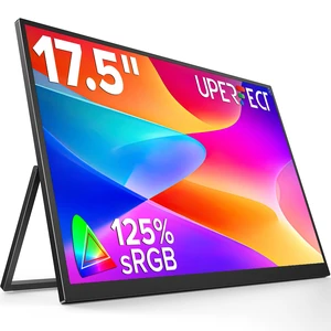 17.5" Portable Monitor 1920×1200 FHD 16:10 IPS 125% sRGB 400 nits USB-C & HDMI Laptop Extender with 180° Adjustable Stand, Travel Second Screen for MacBook, PC, Phone & Gaming 17.5" Portable Monitor 1920×1200 FHD 16:10 IPS 125% sRGB 400 nits USB-C & HDMI Laptop Extender with 180° Adjustable Stand, Travel Second Screen for MacBook, PC, Phone & Gaming
