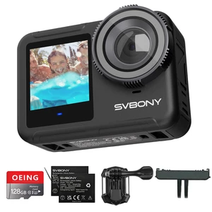 SVGo3 4K60FPS Underwater Camera Combo with 128GB U3 SD Card, 40FT Bare Waterproof Underwater Camera, 300Mins Long Battery, Magnetic Quick Release, 6-Axis EIS WiFi Remote Control for Snorkeling SVGo3 4K60FPS Underwater Camera Combo with 128GB U3 SD Card, 40FT Bare Waterproof Underwater Camera, 300Mins Long Battery, Magnetic Quick Release, 6-Axis EIS WiFi Remote Control for Snorkeling
