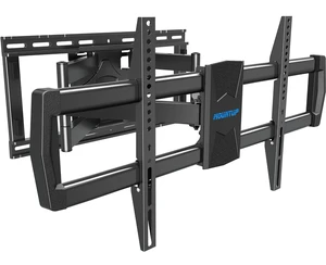 Heavy Duty TV Wall Mount for 47-90 inch Large TVs, Holds 200 lbs, Full Motion TV Mount with Articulating Extension, Swivel & Tilt, Preassembled, Max VESA 800x400mm, Fits 16-24" Studs Heavy Duty TV Wall Mount for 47-90 inch Large TVs, Holds 200 lbs, Full Motion TV Mount with Articulating Extension, Swivel & Tilt, Preassembled, Max VESA 800x400mm, Fits 16-24" Studs