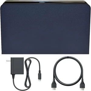 TV Dock Station for Switch and OLED - 3 in 1 Replacement TV Base Docking Station Set with Upgraded IC Module, Ethernet LAN Port, Charger, HDMI Cable Accessories- Not for Switch 2 (Black) TV Dock Station for Switch and OLED - 3 in 1 Replacement TV Base Docking Station Set with Upgraded IC Module, Ethernet LAN Port, Charger, HDMI Cable Accessories- Not for Switch 2 (Black)