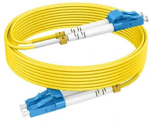 OS2 LC to LC Single Mode Fiber Patch Cables, 10ft/3m, 10Pack Singlemode Fiber Optic Cable Duplex SM, LSZH, 10G/40G/100G SMF 9/125m, OD 2.0mm OS2 LC to LC Single Mode Fiber Patch Cables, 10ft/3m, 10Pack Singlemode Fiber Optic Cable Duplex SM, LSZH, 10G/40G/100G SMF 9/125m, OD 2.0mm