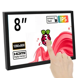 8 Inch Touch Screen Portable Monitor, Mini HDMI Display, 1280 * 800 Resolution for PC Laptop Compatible with Raspberry Pi Game Consoles 8 Inch Touch Screen Portable Monitor, Mini HDMI Display, 1280 * 800 Resolution for PC Laptop Compatible with Raspberry Pi Game Consoles