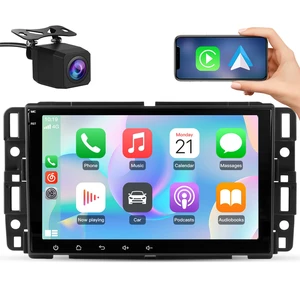 4Core Car Radio Stereo for Chevy Silverado Tahoe GMC Sierra Yukon 2007-2013, 8 Inch IPS Screen with CarPlay Android Auto Bluetooth GPS Navigation Backup Camera 4Core Car Radio Stereo for Chevy Silverado Tahoe GMC Sierra Yukon 2007-2013, 8 Inch IPS Screen with CarPlay Android Auto Bluetooth GPS Navigation Backup Camera