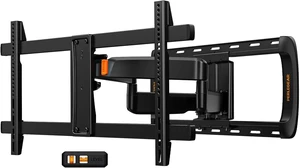 Full Motion Sliding TV Wall Mount for 42-95 inch TVs up to 150 lbs with Cable Management, Fits 12/16/24 Wood Studs, Swivel TV Mount Bracket, Tool-Free Tilt, Max VESA 600x400mm PGTVM41B Full Motion Sliding TV Wall Mount for 42-95 inch TVs up to 150 lbs with Cable Management, Fits 12/16/24 Wood Studs, Swivel TV Mount Bracket, Tool-Free Tilt, Max VESA 600x400mm PGTVM41B