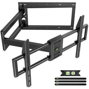 Long Arm TV Wall Mount for Most 42-95 inch TV 40 Inch Extension Full Motion TV MountPre-Assembled Wall Mount with Swivel and Tilt Up to 150lbs Fits 8/12/16/24 Studs VESA 900x600mm Long Arm TV Wall Mount for Most 42-95 inch TV 40 Inch Extension Full Motion TV MountPre-Assembled Wall Mount with Swivel and Tilt Up to 150lbs Fits 8/12/16/24 Studs VESA 900x600mm
