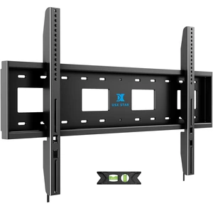 85 86 90 98 100 150 Heavy Duty Fixed TV Wall Mount Bracket for 65-150" Heavy Flat Screen, Max VESA 1000x600mm, Low Profile, Holds 330 lbs, 16/18/24/32" Studs,Fit Most 65+ 75+ 120 TVs 85 86 90 98 100 150 Heavy Duty Fixed TV Wall Mount Bracket for 65-150" Heavy Flat Screen, Max VESA 1000x600mm, Low Profile, Holds 330 lbs, 16/18/24/32" Studs,Fit Most 65+ 75+ 120 TVs