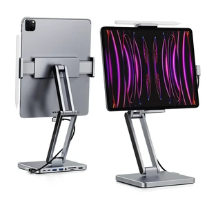 MagHub 8-in-1 Docking Station for iPad Pro and Android Tablets, USB C Hub Stand with Adjustable Dual-Hinge, Compatible with M2/M1/M4 iPad Pro/Air, 10th, Mini 6th, Samsung Galaxy, Pixel Tabs MagHub 8-in-1 Docking Station for iPad Pro and Android Tablets, USB C Hub Stand with Adjustable Dual-Hinge, Compatible with M2/M1/M4 iPad Pro/Air, 10th, Mini 6th, Samsung Galaxy, Pixel Tabs