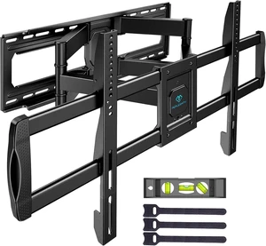 Full Motion TV Wall Mount for 42-97 TVs up to 165lbs, TV Mount Bracket with Dual Articulating Arms Swivel Tilt Extension, Max VESA 800x400mm, Fits 1618 to 24" Studs, PSXFK1 Full Motion TV Wall Mount for 42-97 TVs up to 165lbs, TV Mount Bracket with Dual Articulating Arms Swivel Tilt Extension, Max VESA 800x400mm, Fits 1618 to 24" Studs, PSXFK1