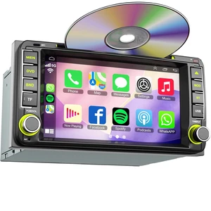 7 Inch Car Radio for Toyota 4Runner 2003-2009, for Tundra 2003-2006, for Sequoia 2003-2007, Car Stereo with CD/DVD Player- CarPlay & Android Auto,Bluetooth & FM Radio 7 Inch Car Radio for Toyota 4Runner 2003-2009, for Tundra 2003-2006, for Sequoia 2003-2007, Car Stereo with CD/DVD Player- CarPlay & Android Auto,Bluetooth & FM Radio