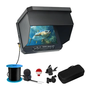 Underwater Fishing Camera Upgraded 5" Camera for Fishing with Infrared Night Vision,1080P HD Monitor,100ft Cable,Ice Fishing Accessory with Carrying Case for Ice,River,Lake,Boat,Kayak,Fishing Farming Underwater Fishing Camera Upgraded 5" Camera for Fishing with Infrared Night Vision,1080P HD Monitor,100ft Cable,Ice Fishing Accessory with Carrying Case for Ice,River,Lake,Boat,Kayak,Fishing Farming