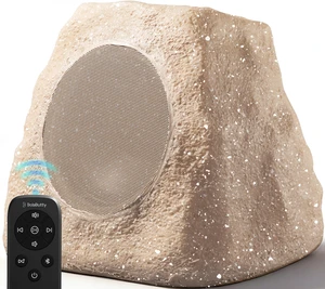 Upgraded Outdoor Rock Speaker 30W Deep Bass Multi-Sync up to 100Pcs, Remote Control, IPX7 Waterproof Solar-Powered with LED Lights Perfect for Pool, Garden, Patio, Ideal for Music Lovers - 1 Pack Upgraded Outdoor Rock Speaker 30W Deep Bass Multi-Sync up to 100Pcs, Remote Control, IPX7 Waterproof Solar-Powered with LED Lights Perfect for Pool, Garden, Patio, Ideal for Music Lovers - 1 Pack