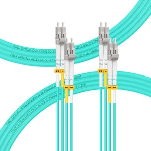 75M-2Pack LC to LC Fiber Patch Cable OM4 Multimode, MM Multi Mode Fiber Optic Cable, MMF Fiber Jumper Cord, 10Gb/40Gb/100Gb, Duplex, 50/125um, LSZH, 75M(246ft)-2Pack 75M-2Pack LC to LC Fiber Patch Cable OM4 Multimode, MM Multi Mode Fiber Optic Cable, MMF Fiber Jumper Cord, 10Gb/40Gb/100Gb, Duplex, 50/125um, LSZH, 75M(246ft)-2Pack