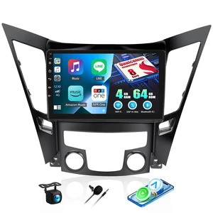 Qualcomm 8-Core 4G+64G Radio for Hyundai Sonata 2010-2015 Android Car Stereo Wireless CarPlay Android Auto 9 Inch Touchscreen GPS Bluetooth 5.1 DSP Hi-Res WiFi 6 SWC AHD Backup Camera Qualcomm 8-Core 4G+64G Radio for Hyundai Sonata 2010-2015 Android Car Stereo Wireless CarPlay Android Auto 9 Inch Touchscreen GPS Bluetooth 5.1 DSP Hi-Res WiFi 6 SWC AHD Backup Camera