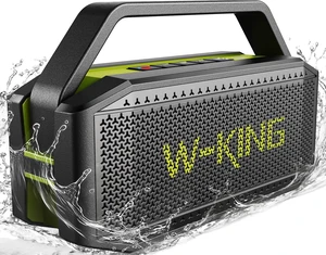 Portable Bluetooth Speaker 100W(Peak) Loud with Deep Bass, IPX6 Waterproof Speakers Bluetooth Wireless, 60W Ex-large Passive Radiator/40H/EQ/Dual Pairing/TF/AUX, Party Big Large Outdoor Boombox Portable Bluetooth Speaker 100W(Peak) Loud with Deep Bass, IPX6 Waterproof Speakers Bluetooth Wireless, 60W Ex-large Passive Radiator/40H/EQ/Dual Pairing/TF/AUX, Party Big Large Outdoor Boombox