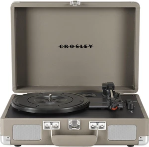 CR8005F-TE Cruiser Plus Vintage 3-Speed Bluetooth in/Out Suitcase Vinyl Record Player Turntable, Taupe CR8005F-TE Cruiser Plus Vintage 3-Speed Bluetooth in/Out Suitcase Vinyl Record Player Turntable, Taupe
