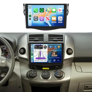 4G+128G Car Radio Stereo for Toyota RAV4 2007-2011, 9inch HD in-Cell Touch Screen/Android 15/Wireless CarPlay/Android Auto/GPS/WiFi/5.0Bluetooth/FM/RDS/SWC/AHD Backup Camera 4G+128G Car Radio Stereo for Toyota RAV4 2007-2011, 9inch HD in-Cell Touch Screen/Android 15/Wireless CarPlay/Android Auto/GPS/WiFi/5.0Bluetooth/FM/RDS/SWC/AHD Backup Camera