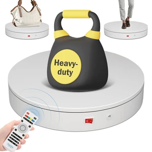 15.8In Remote Motorized Electric Turntable Rotating Display Stand Rotating Platform Photography Turntable motorized lazy susan base giratoria para for Photography,3D Scanner,(Load Range:132~400lbs) 15.8In Remote Motorized Electric Turntable Rotating Display Stand Rotating Platform Photography Turntable motorized lazy susan base giratoria para for Photography,3D Scanner,(Load Range:132~400lbs)