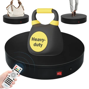 15.8In Remote Motorized Electric Turntable Rotating Display Stand Rotating Platform Photography Turntable motorized lazy susan base giratoria para for Photography,3D Scanner,(Load Range:132~400lbs) 15.8In Remote Motorized Electric Turntable Rotating Display Stand Rotating Platform Photography Turntable motorized lazy susan base giratoria para for Photography,3D Scanner,(Load Range:132~400lbs)
