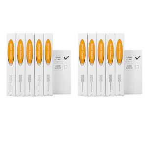 10 pcs Fiber Optic Cleaner Fiber Optic Tools Cleaing Pen for LC/MU 1.25mm Connector Over 800 Cleans Fiber End Face Cleans & Optical Connector Cleans 10 pcs Fiber Optic Cleaner Fiber Optic Tools Cleaing Pen for LC/MU 1.25mm Connector Over 800 Cleans Fiber End Face Cleans & Optical Connector Cleans