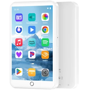 96GB MP3 Player with Bluetooth and WiFi, Android 13 MP3 MP4 Player with 4" Touchscreen and Speaker, 3GB RAM & 32GB ROM, Spotify Music Player with Audible, Amazon Music, Play Store 96GB MP3 Player with Bluetooth and WiFi, Android 13 MP3 MP4 Player with 4" Touchscreen and Speaker, 3GB RAM & 32GB ROM, Spotify Music Player with Audible, Amazon Music, Play Store