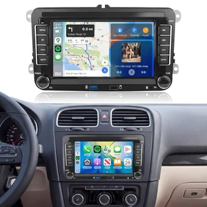 Car Radio Stereo for VW Jetta Passat Tiguan Golf MK5 MK6 Seat, 2+64G 7" Touch Screen/Android 15/Wireless CarPlay/Android Auto/Two USB/DSP EQ/GPS/WiFi/Bluetooth/FM/RDS/SWC/HD Backup Camera Car Radio Stereo for VW Jetta Passat Tiguan Golf MK5 MK6 Seat, 2+64G 7" Touch Screen/Android 15/Wireless CarPlay/Android Auto/Two USB/DSP EQ/GPS/WiFi/Bluetooth/FM/RDS/SWC/HD Backup Camera