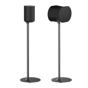 Fixed Height Floor Stands Compatible with Sonos Era 100, Era 100 SL, Era 300 Speakers - Surround Sound Speaker Stands with Cable Management, Sleek and Secure, 28.2" w/o Speaker, 2 Pack Fixed Height Floor Stands Compatible with Sonos Era 100, Era 100 SL, Era 300 Speakers - Surround Sound Speaker Stands with Cable Management, Sleek and Secure, 28.2" w/o Speaker, 2 Pack