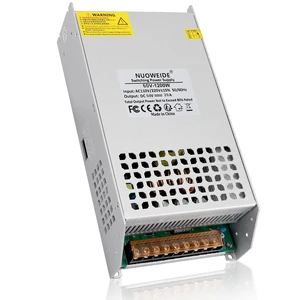 DC 60V 20A 1200W Power Supply 110V AC to DC 60V Converter 1200W Switch Power Supply Transformer for 60Volt Drive Sensor System Lamp Meter Controller Servo Electric Motor DC 60V 20A 1200W Power Supply 110V AC to DC 60V Converter 1200W Switch Power Supply Transformer for 60Volt Drive Sensor System Lamp Meter Controller Servo Electric Motor