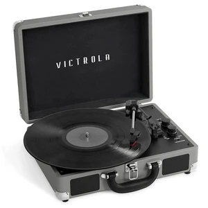 Journey Bluetooth Portable Suitcase Record Player with Built-in Speakers, 3 Speed Vinyl Record Player, RCA Out, Headphone Jack (NWG) Journey Bluetooth Portable Suitcase Record Player with Built-in Speakers, 3 Speed Vinyl Record Player, RCA Out, Headphone Jack (NWG)