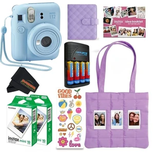 INSTAX MINI 12 Blue Bundle 2025 (2 Single Packs (20 Sheets), Pastel Blue (Holiday Bundle)) INSTAX MINI 12 Blue Bundle 2025 (2 Single Packs (20 Sheets), Pastel Blue (Holiday Bundle))