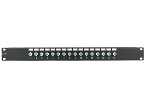 Networx Coaxial Patch Panels (16 Port, F-Connector 3ghz) Networx Coaxial Patch Panels (16 Port, F-Connector 3ghz)