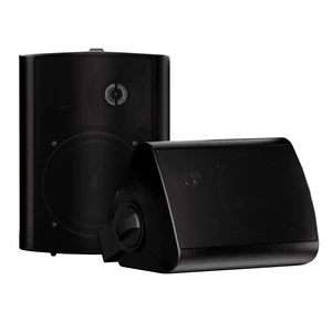 5.25 Inches Passive Outdoor Speakers Wired Waterproof, 300 Watts Wall Mount Speakers All Weather for Patio Indoor Deck Countryard (1 Pair, Black) 5.25 Inches Passive Outdoor Speakers Wired Waterproof, 300 Watts Wall Mount Speakers All Weather for Patio Indoor Deck Countryard (1 Pair, Black)